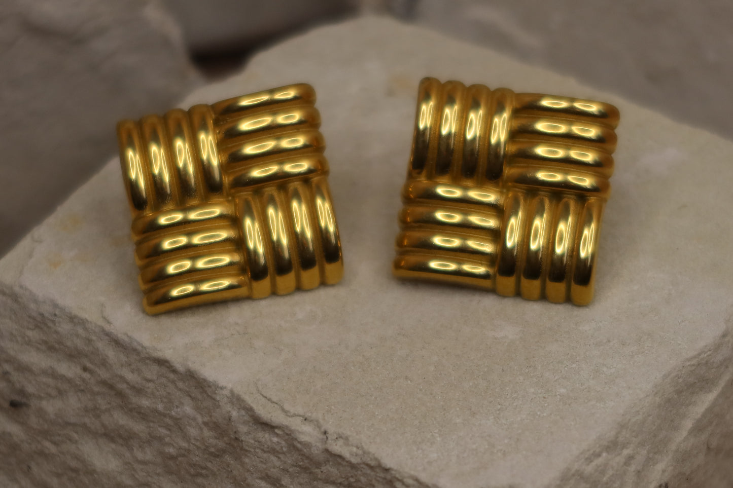 Chanelle Gold Earrings