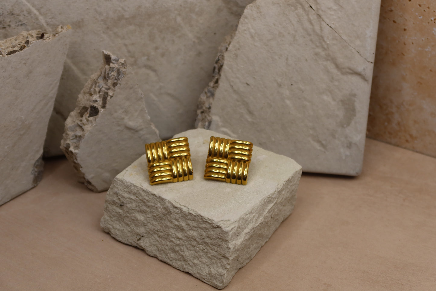 Chanelle Gold Earrings