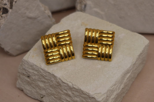 Chanelle Gold Earrings