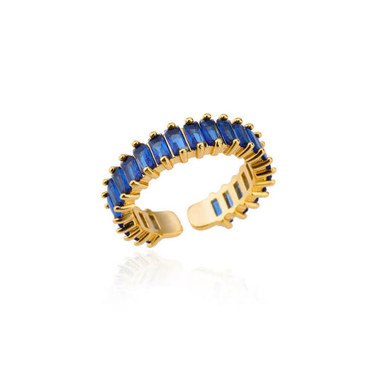 Sapphire Diamante Jewel Ring